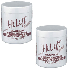 Hi Lift Blonde Highlighter Powder Bleach 150g 2 Pack White