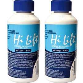 Hi Lift Creme Peroxide Hair Developer 40 Vol 200ml 2 Pack