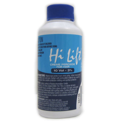 Hi Lift 10 Vol 3% Creme Peroxide 200ml Professional Hair Colour Developer
