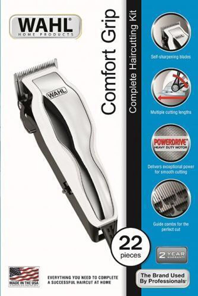 Wahl Comfort Grip Complete Haircutting Kit + Blade Oil Care Kit