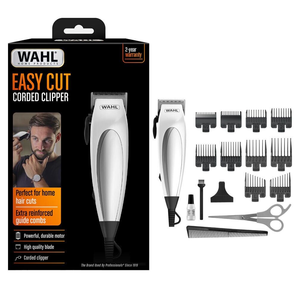 Wahl Easy Cut Haircutting 16 Piece Hair Clipper Kit WA9305-5612 + Blade Oil Care Kit