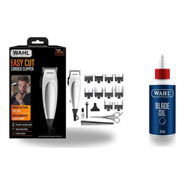 Wahl Easy Cut Haircutting 16 Piece Hair Clipper Kit WA9305-5612 + Blade Oil Care Kit