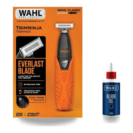 Wahl TrimNinja Rechargeable Beard Trimmer + Blade Oil Care Kit
