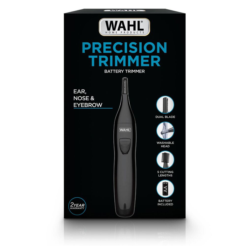 Wahl Precision Trimmer Battery Ear Nose and Eyebrow Trimmer
