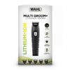 Wahl Multi Groom+ Lithium-Ion Trimmer + Blade Oil Care Kit