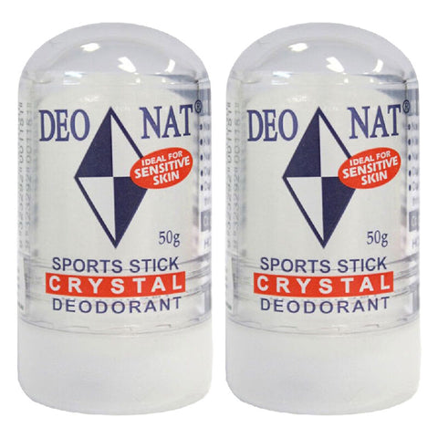 Deonat Sports Stick Crystal Deodorant 50g Pack of 2