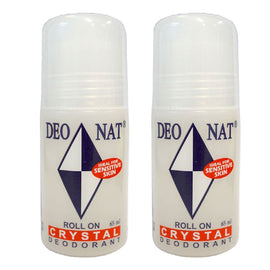 Deonat Roll On Crystal Deodorant 65ml Pack of 2