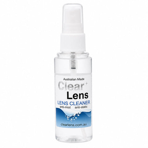 Clear Lens Plastic Eyeglass Glass Spectacle Lens Cleaner Solution 60ml