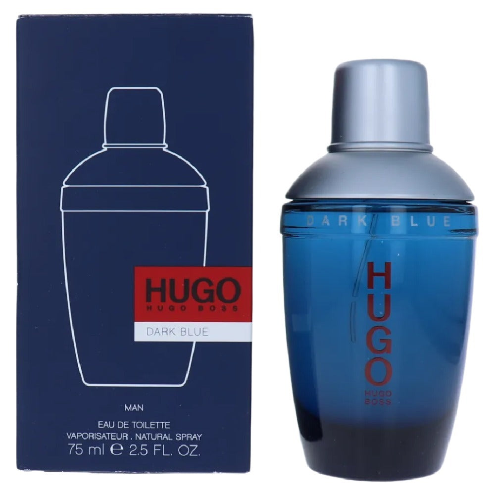 Hugo Boss Dark Blue Eau De Toilette EDT 75ml Luxury Fragrance For Men