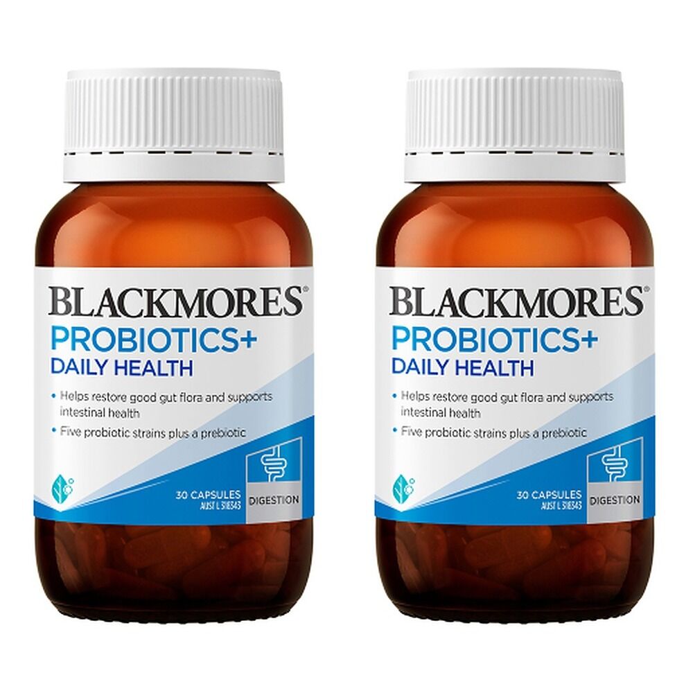 Blackmores Probiotics+ Daily Health 30 Capsules Pack of 2