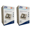 A&D Digital Blood Pressure Monitor Wide Cuff Pack of 2