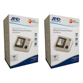 A&D Digital Blood Pressure Monitor Wide Cuff Pack of 2