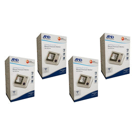 A&D Digital Blood Pressure Monitor Wide Cuff Pack of 4