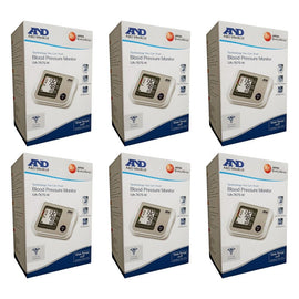 A&D Digital Blood Pressure Monitor Wide Cuff Pack of 6