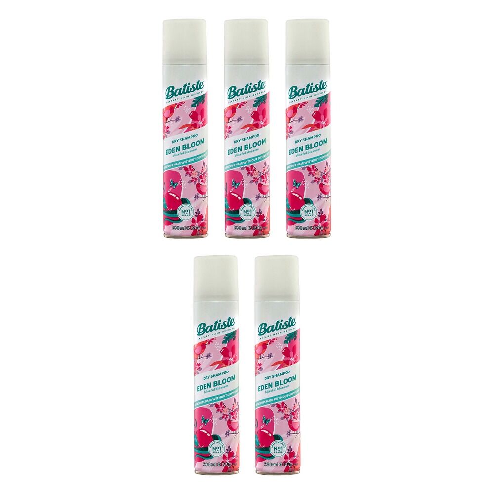 Batiste Eden Bloom Dry Shampoo 200mL Pack of 5