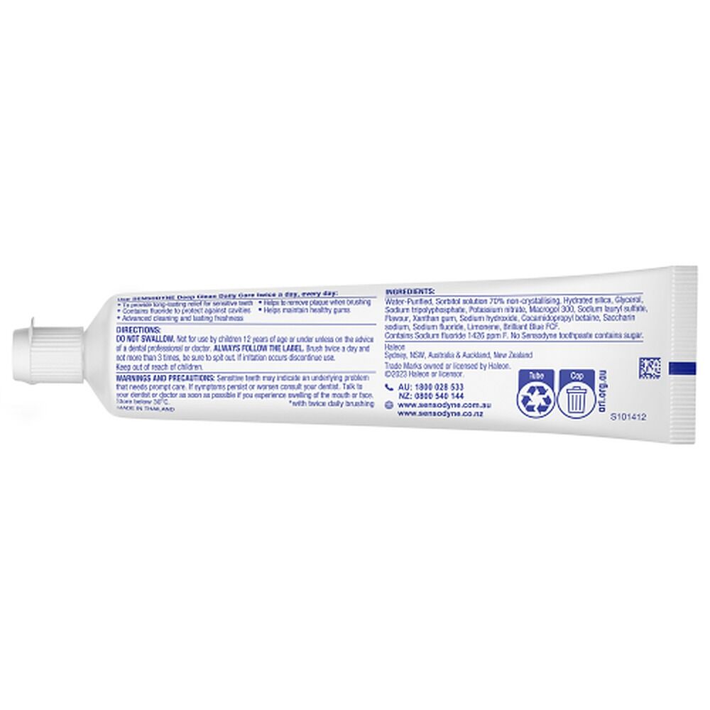 Sensodyne Deep Clean Toothpaste 100g