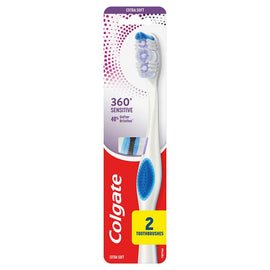 Colgate 360 Sensitive Pro-Relief Toothbrush Extra Soft 2 Pack