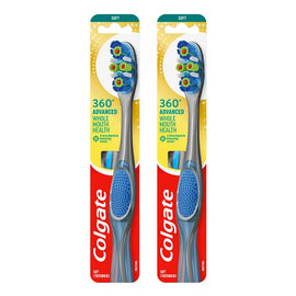 Colgate 360 Advanced Soft Toothbrush Pack of 2