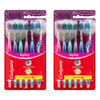 Colgate Zig Zag Soft Toothbrush Value Pack 6 Pack Bundle of 2