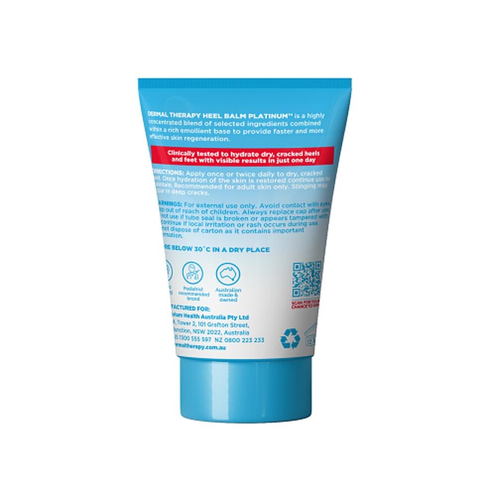 Dermal Therapy Heel Balm Platinum 75g