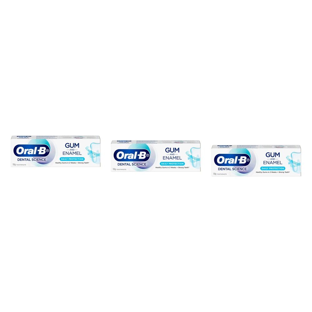 Oral-B Gum & Enamel Daily Protection Toothpaste 110g Pack of 3