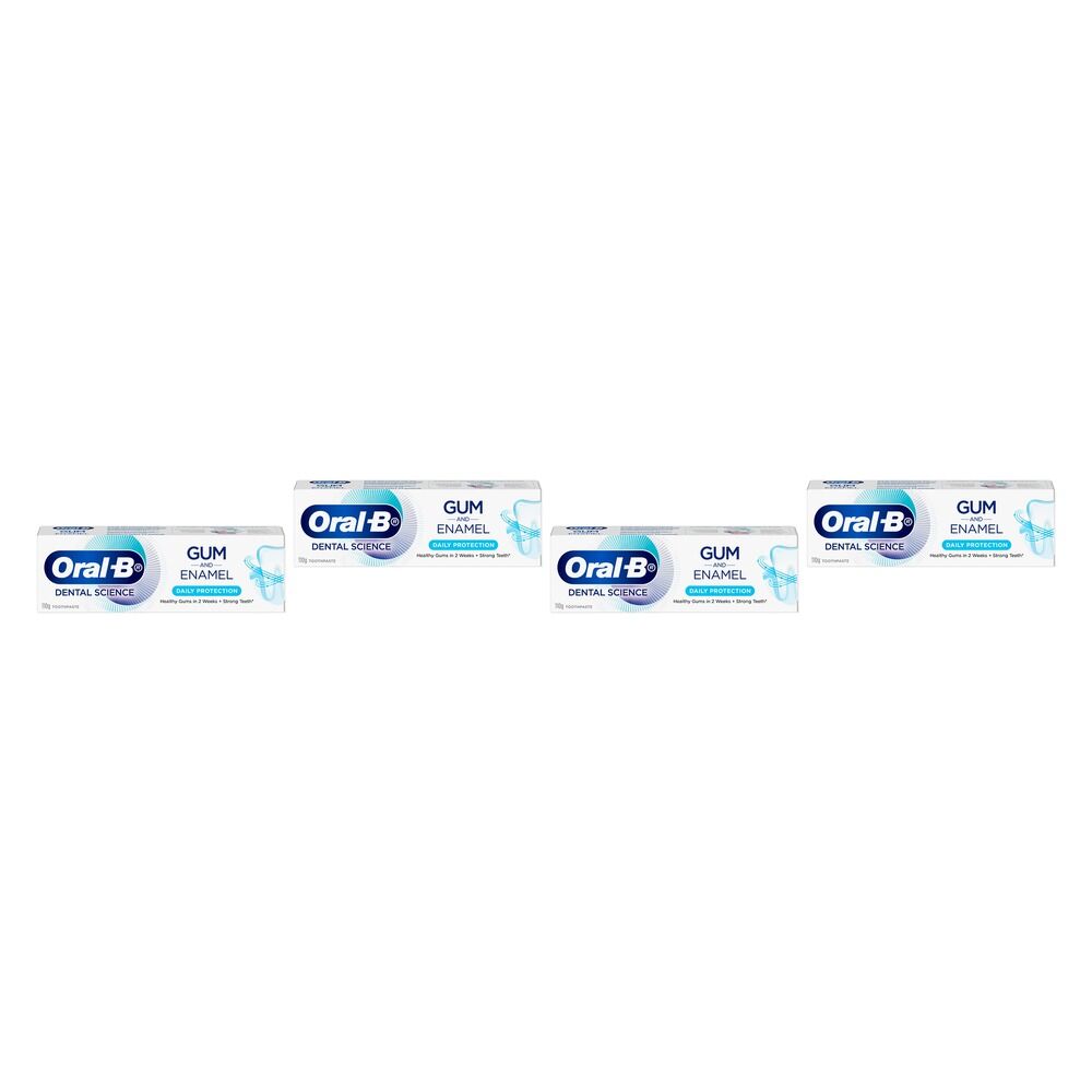 Oral-B Gum & Enamel Daily Protection Toothpaste 110g Pack of 4