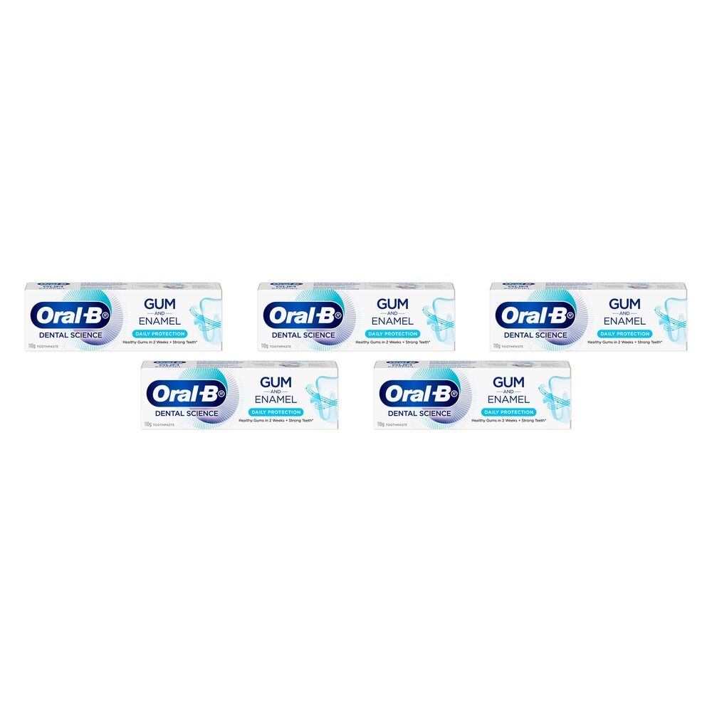 Oral-B Gum & Enamel Daily Protection Toothpaste 110g Pack of 5