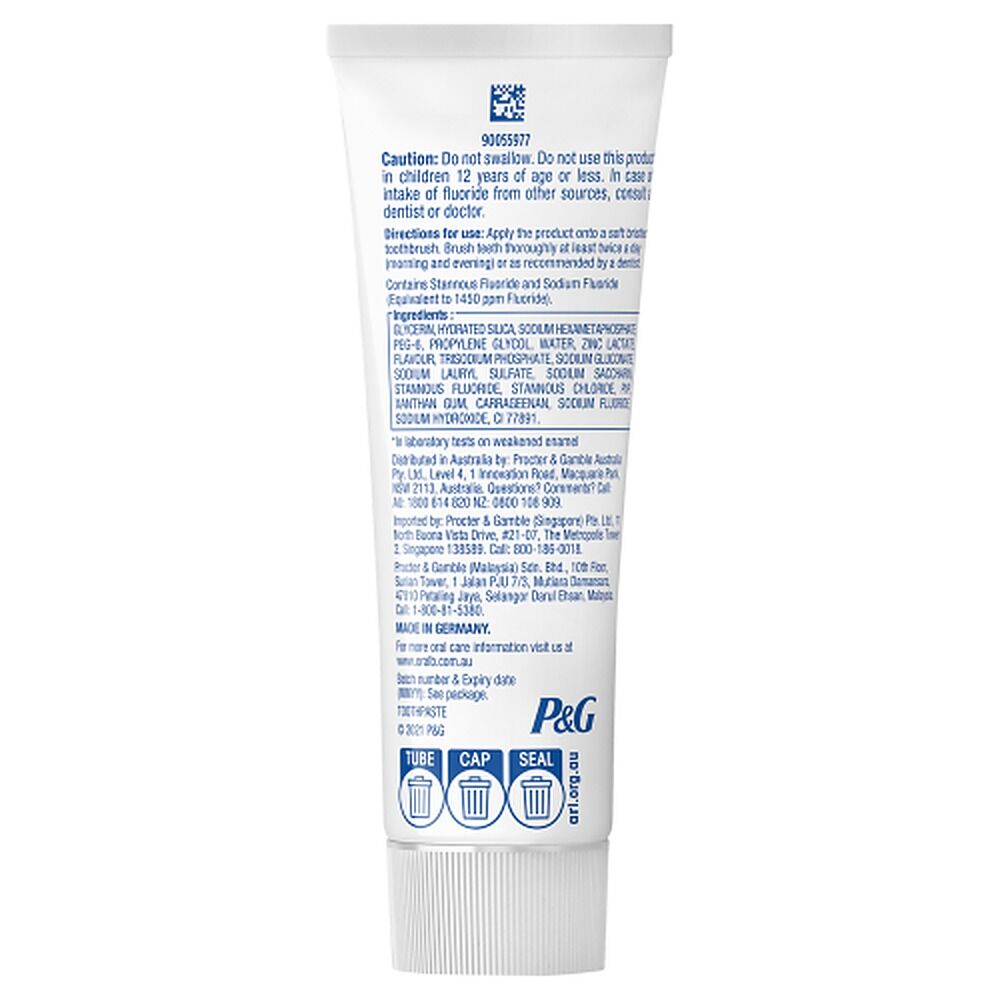 Oral-B Gum & Enamel Daily Protection Toothpaste 110g