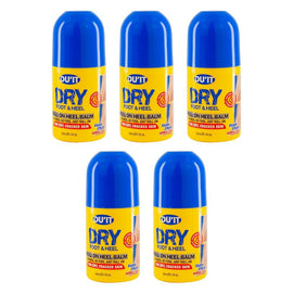 DU'IT Roll-On Heel & Foot Balm 50mL Pack of 5