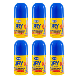 DU'IT Roll-On Heel & Foot Balm 50mL Pack of 6
