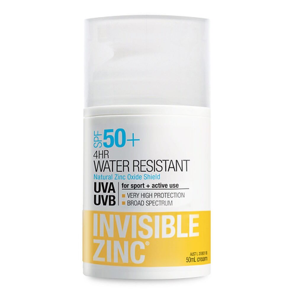 Invisible Zinc SPF50+ 4 Hour Water Resistant Lotion 50mL