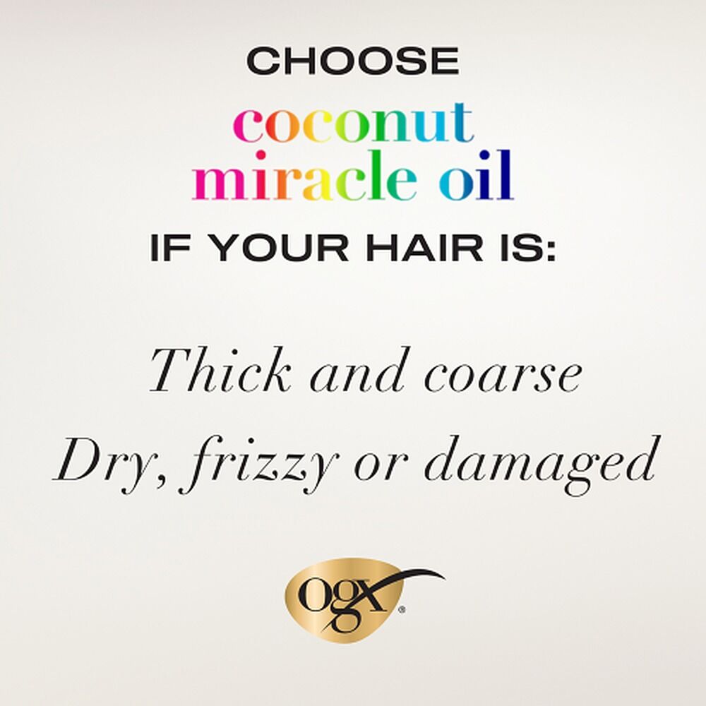 OGX Damage Remedy+ Coconut Miracle Oil Shampoo Extra Strength 385mL