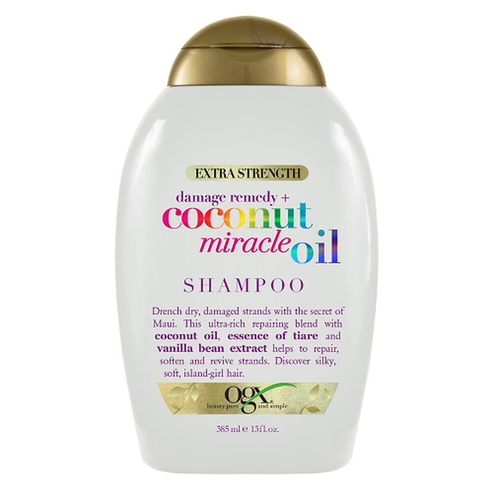 OGX Damage Remedy+ Coconut Miracle Oil Shampoo Extra Strength 385mL