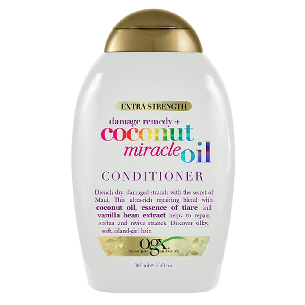 OGX Damage Remedy+ Extra Strength Coconut Miracle Oil Conditioner 385mL