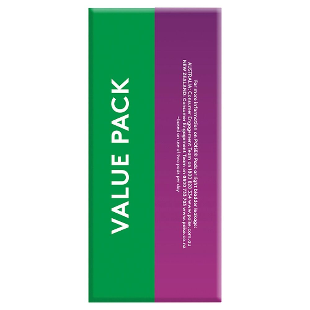 Poise Extra Plus Pads 20 Pack x 3