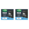 Depend Shields for Men Light 14 Pack x 6 Bundle of 2