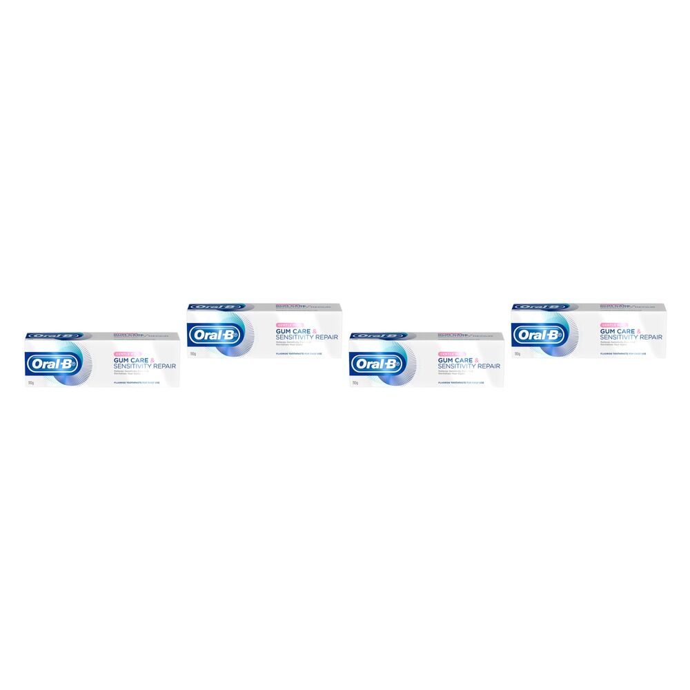 Oral-B Gum Care & Sensitivity Repair Toothpaste 110g Pack of 4