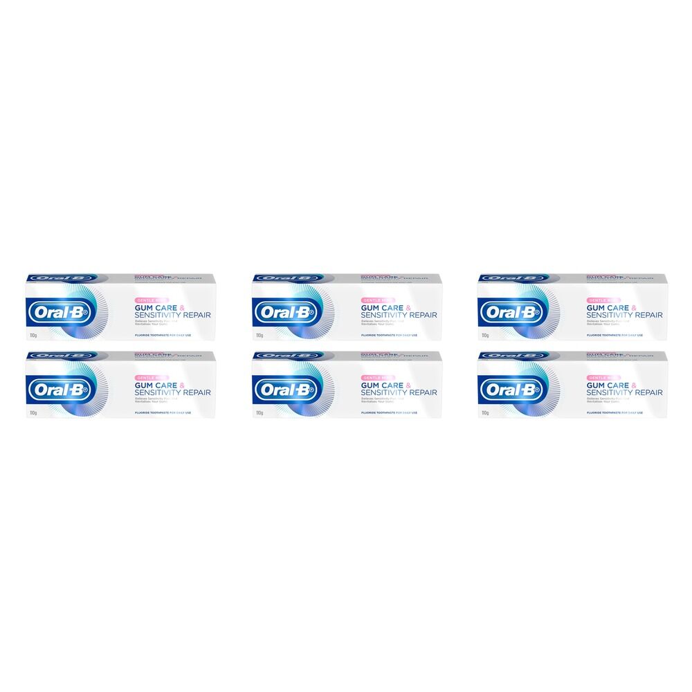 Oral-B Gum Care & Sensitivity Repair Toothpaste 110g Pack of 6