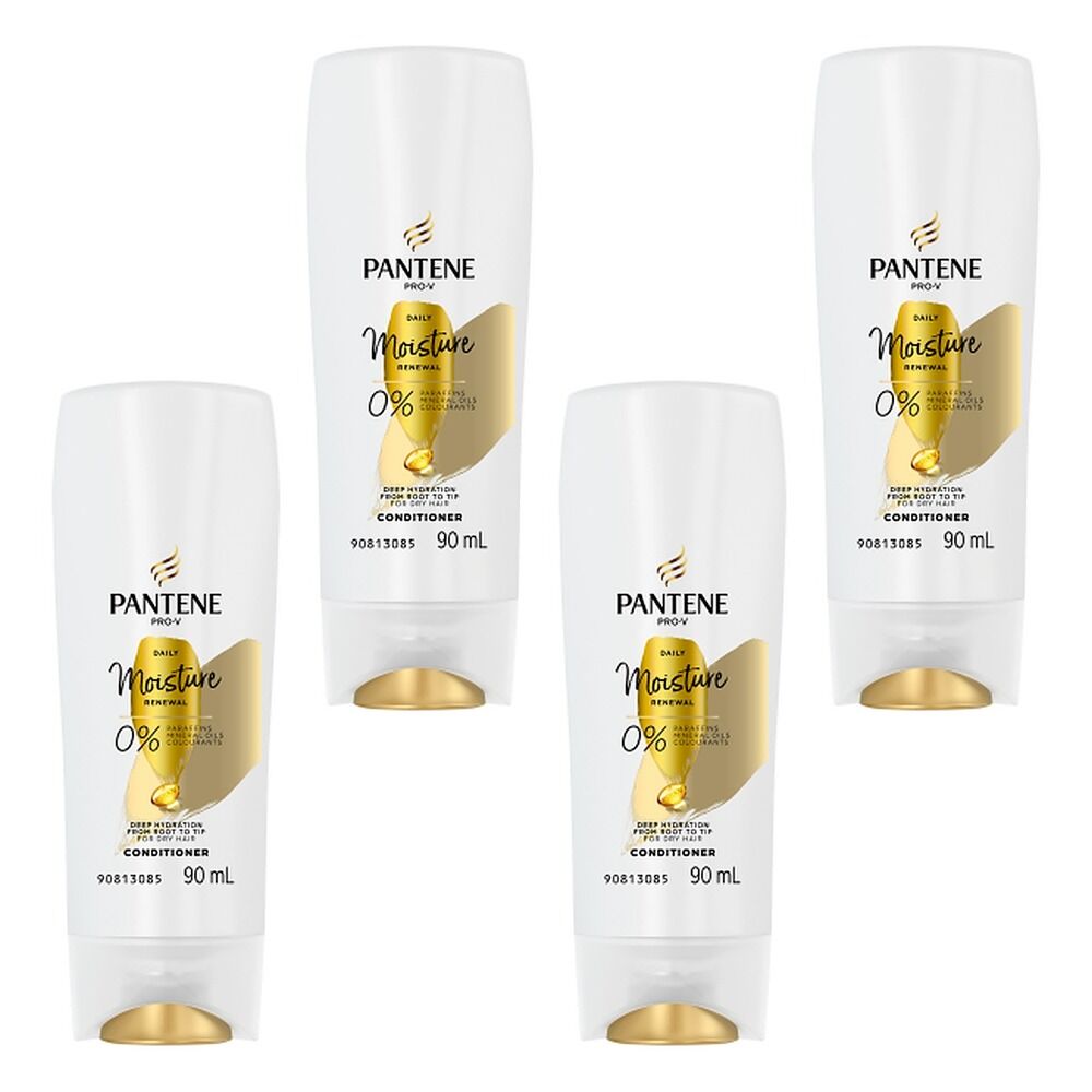 Pantene Daily Moisture Renewal Conditioner 90mL Pack of 4