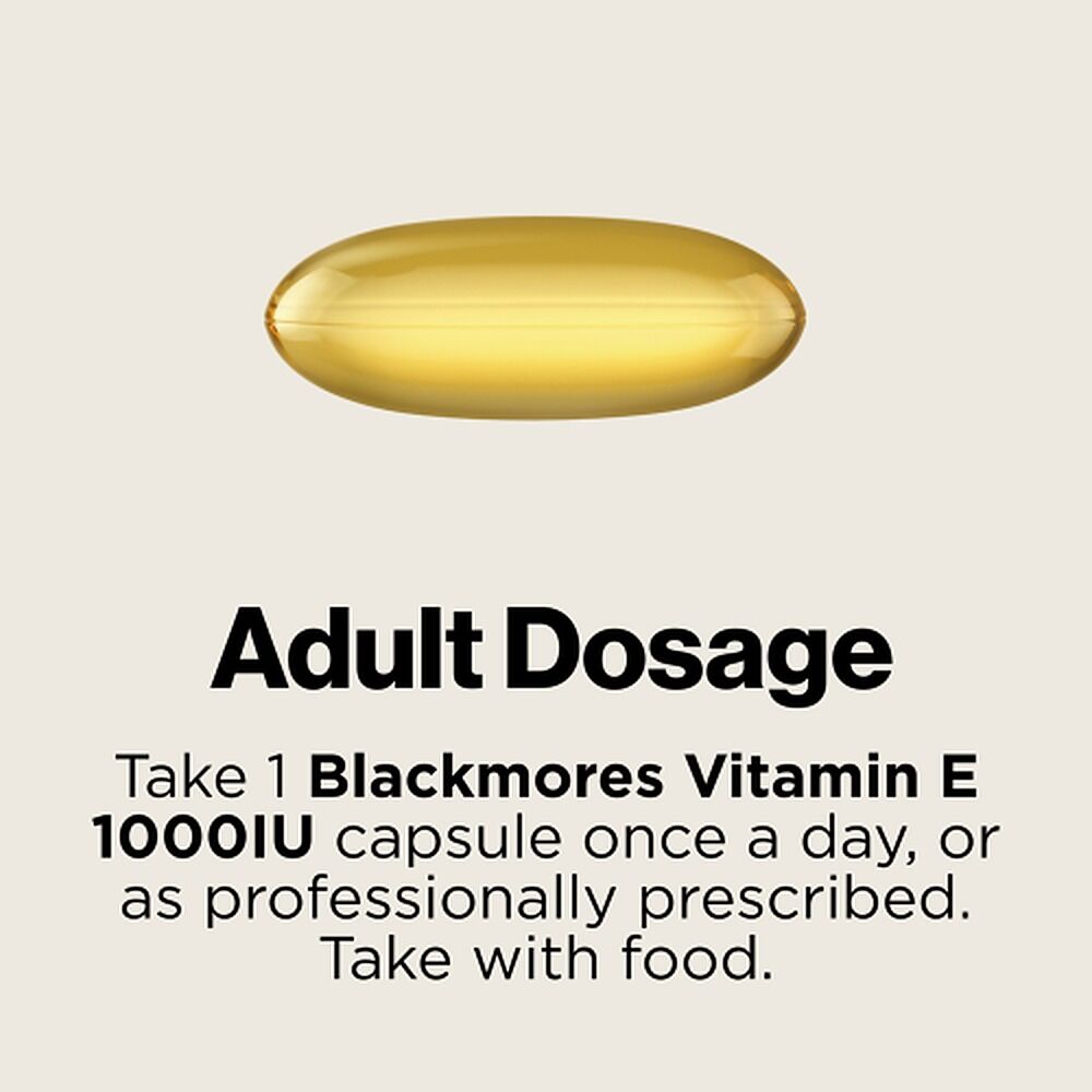 Blackmores Vitamin E 1000 IU 30 Capsules
