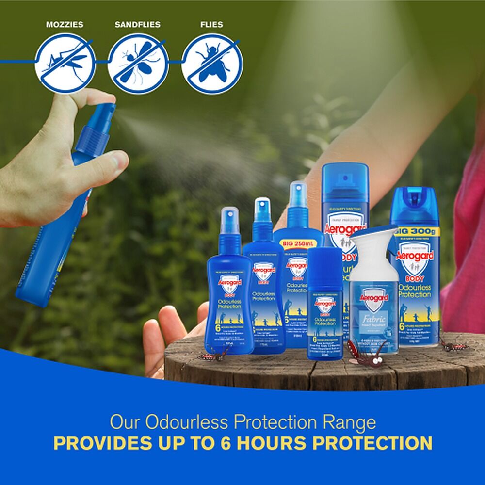 Aerogard Odourless Protection Pump 250mL
