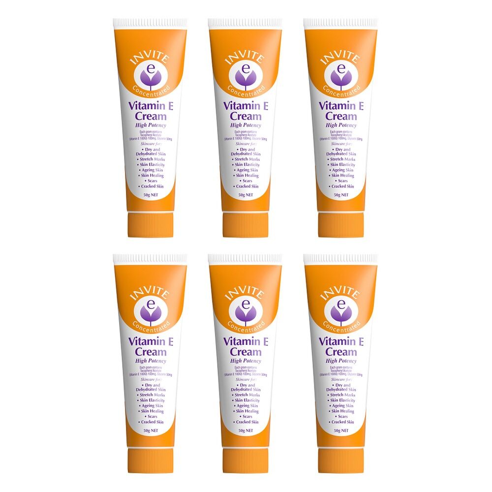 Invite E Cream 50g Pack of 6