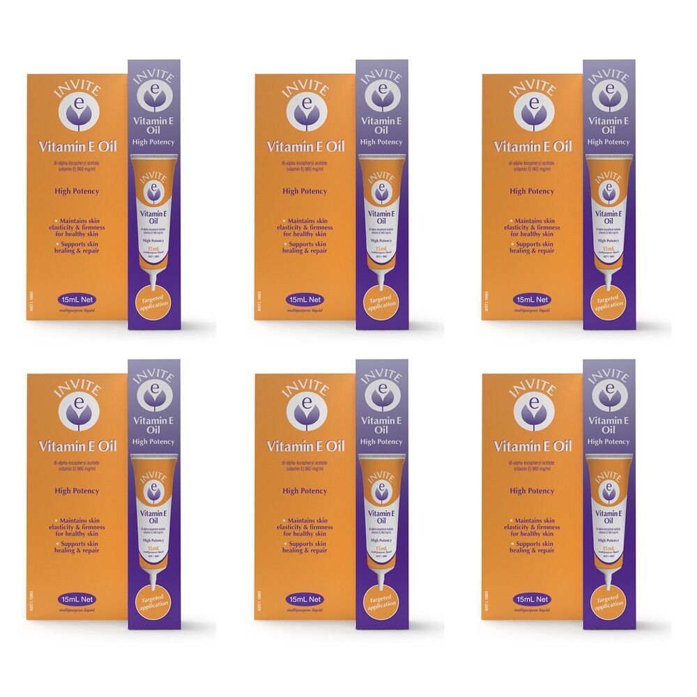 Invite E Pure Oil 15mL x 6 Bundle of 6