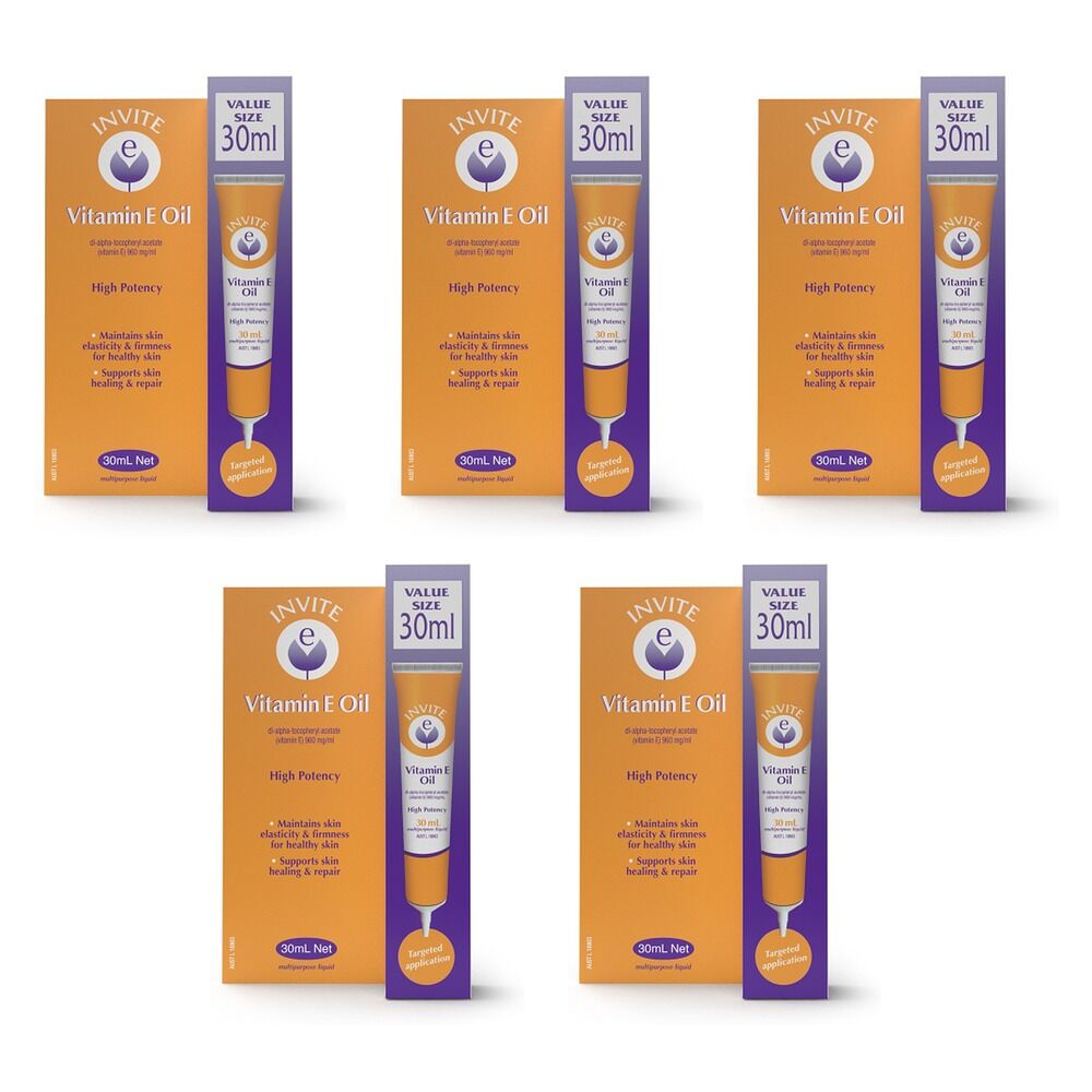 Invite E Pure Oil 30mL Pack of 5