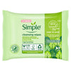 Simple Biodegradable Cleansing Wipes 15 x 7 Pack