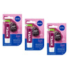 NIVEA 24h Melt-In Moisture Blackberry Shine Lip Balm 4.8g Pack of 3