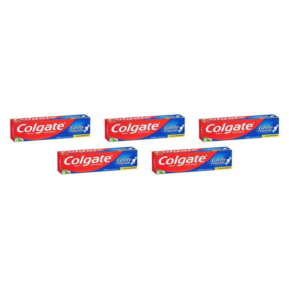 Colgate Cavity Protection Calcium Boost Toothpaste 120g Pack of 5