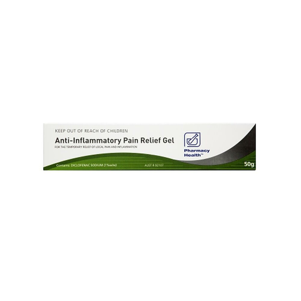 Pharmacy Health Anti-Inflammatory Pain Relief Gel 50g