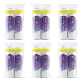 Swisspers Make-Up Pads Twin Pack 160 Pack Bundle of 6