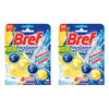 Bref Power Active Juicy Lemon Rim Block Toilet Cleaner 50g x 6 Bundle of 2